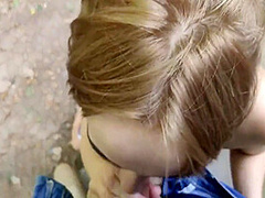 Cumshot On Tits In The Park