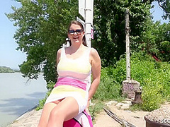 Big Tits Teen Anissa Talk To Street Casting