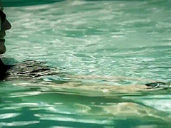 Iwia And Lucy At The Pool