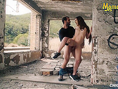 Kinky French Exhibitionist Risky Public Sex With Her Boyfriend With Tiffany Doll And Chica S