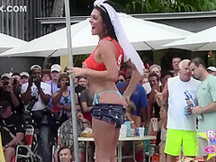 Nude Girls In Public Key West Beach