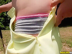 Dude Thrusts Dick All The Way Down A Blonde Throat With Zelda Morrison And Tyler Steel