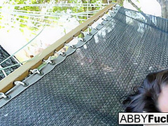 Abigail Mac In Abigail Masturbates While On A Hammock!