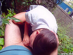 Teen Masha Fornicateed For Cash Near The Bus Stop