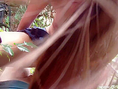 Teen Masha Fornicateed For Cash Near The Bus Stop