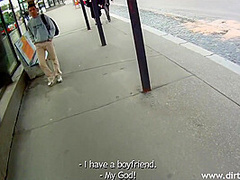 Teen Masha Fornicateed For Cash Near The Bus Stop