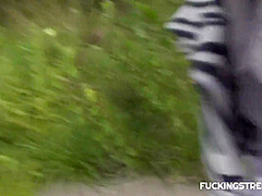 Easy Babe On Skates Fucks For Pennies Outdoor - Steve Q