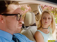 Kyle Mason And Riley Star In Teenager Does It All To Pass The Driving Test. Hd
