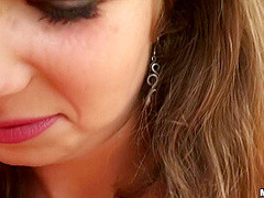 Freckled Village Babe Gets B With Bunny Babe