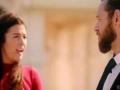 Kylie Rocket - Hot Brunette Fucks Friend At Wedding