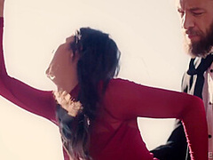 Kylie Rocket - Hot Brunette Fucks Friend At Wedding