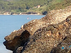 Risky Amateur Sex On A Nudist Greek Beach