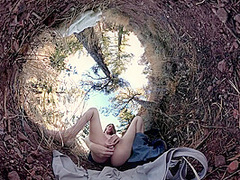 Freckledred 131 Rough 2 Dicks In One Chick Outdoors Alone - Outdoor