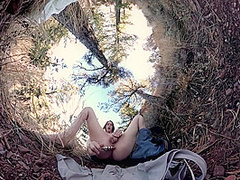 Freckledred 131 Rough 2 Dicks In One Chick Outdoors Alone - Outdoor