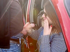 The Girl Sucked A Big Dick Near The Track And Took Everythin