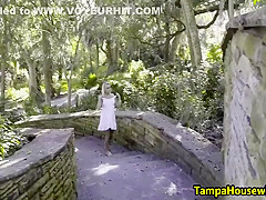 Flashing Pussy And Getting Completely Naked In Public With Ms Paris Rose