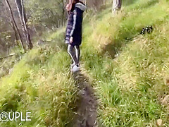 I Gave Him Sloppy Blowjob In Woods