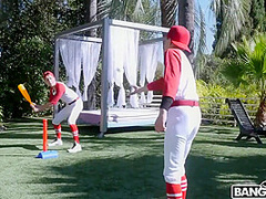 Jordi El Nino Polla In Who Is Up To Bat: Milf Cougar Has Threesome With Two Young Boys