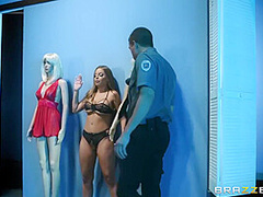 Dirty Guard Likes To Sniff Used Panties With Xander Corvus And Britney Amber