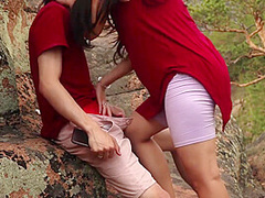 Outdoor Amateur Couple Ellydee