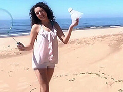 Laimites - Pink Top White Shorts