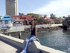 Sucks Loppy Balls Outdoor With Charity Crawford