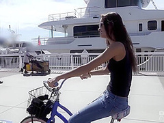 Sucks Loppy Balls Outdoor With Charity Crawford