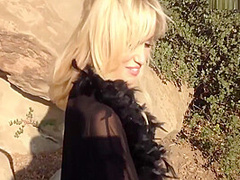Naked Outdoor Fun Bts With Angela Sommers