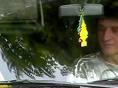 ebony milf public fucked by taxi driver