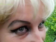 Public Walk With Real Amateur Slut Milf