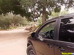 Kinky Cop Makes Dude Lie Down On Her Car For A Cowgirl Ride - Markus Dupree And Mercedes Carrera