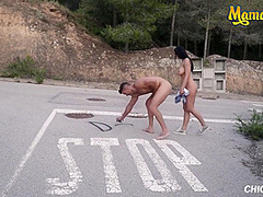 Ramon Nomar, Chica S And Kira Queen In First Time Hot Outdoor Sex With Big Tits Milf