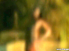 Beautiful Indian Body Getting Wet