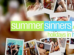 Daisey Lee, Jarushka Ross And Daisy Lee In Wild Pool Summer Orgy
