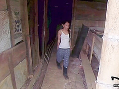 Farm Girl Is Bitten By An Insect I Help Her But The Situation Is Hot . I Cum In Her Face