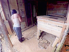 Farm Girl Is Bitten By An Insect I Help Her But The Situation Is Hot . I Cum In Her Face