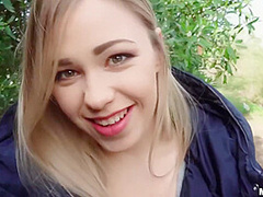 Dude Picks Up Cutie In The Forest To Fuck Her Cunt With Erik Everhard