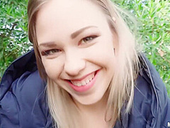 Dude Picks Up Cutie In The Forest To Fuck Her Cunt With Erik Everhard