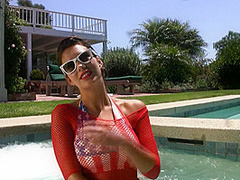 Holly - Star Spangled Hot Tub 1