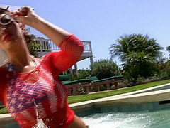 Holly - Star Spangled Hot Tub 1