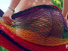Große Titten In Curvy Redhead Lucy Stripping Nude From Her Sexy Coral Lingerie Outdoors