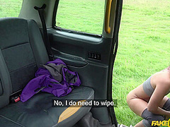 Sahara Knite - Gets A Hard Male Stick Workout In The Car