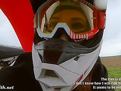 Jeny Smith In Hot Sexy With A Dirt Bike