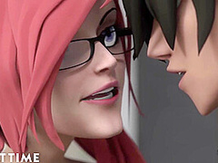 ADULT TIME - Hentai Sex University Prodigy Dominates Principal's Pussy For His Midterm Exam