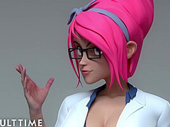 ADULT TIME - Hentai Sex University Prodigy Dominates Principal's Pussy For His Midterm Exam