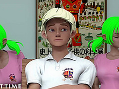 ADULT TIME - Hentai Sex University Prodigy Dominates Principal's Pussy For His Midterm Exam