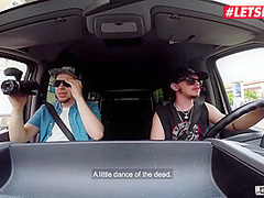 Big Boobs Blonde Picked Up For Car Sex - Pint Eastwood And Gabi Gold