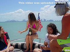 Sofie Reyez, Xander Corvus And Angela White In Two Beautiful Young Babes Playing Lesbian Games On Y