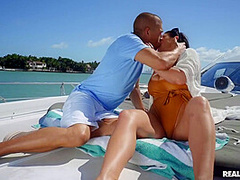 Sofie Reyez, Xander Corvus And Angela White In Two Beautiful Young Babes Playing Lesbian Games On Y