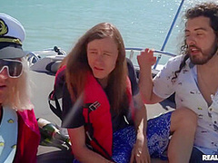 Sofie Reyez, Xander Corvus And Angela White In Two Beautiful Young Babes Playing Lesbian Games On Y